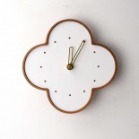 さくらの壁掛時計 白 wall clock L-sakura-w